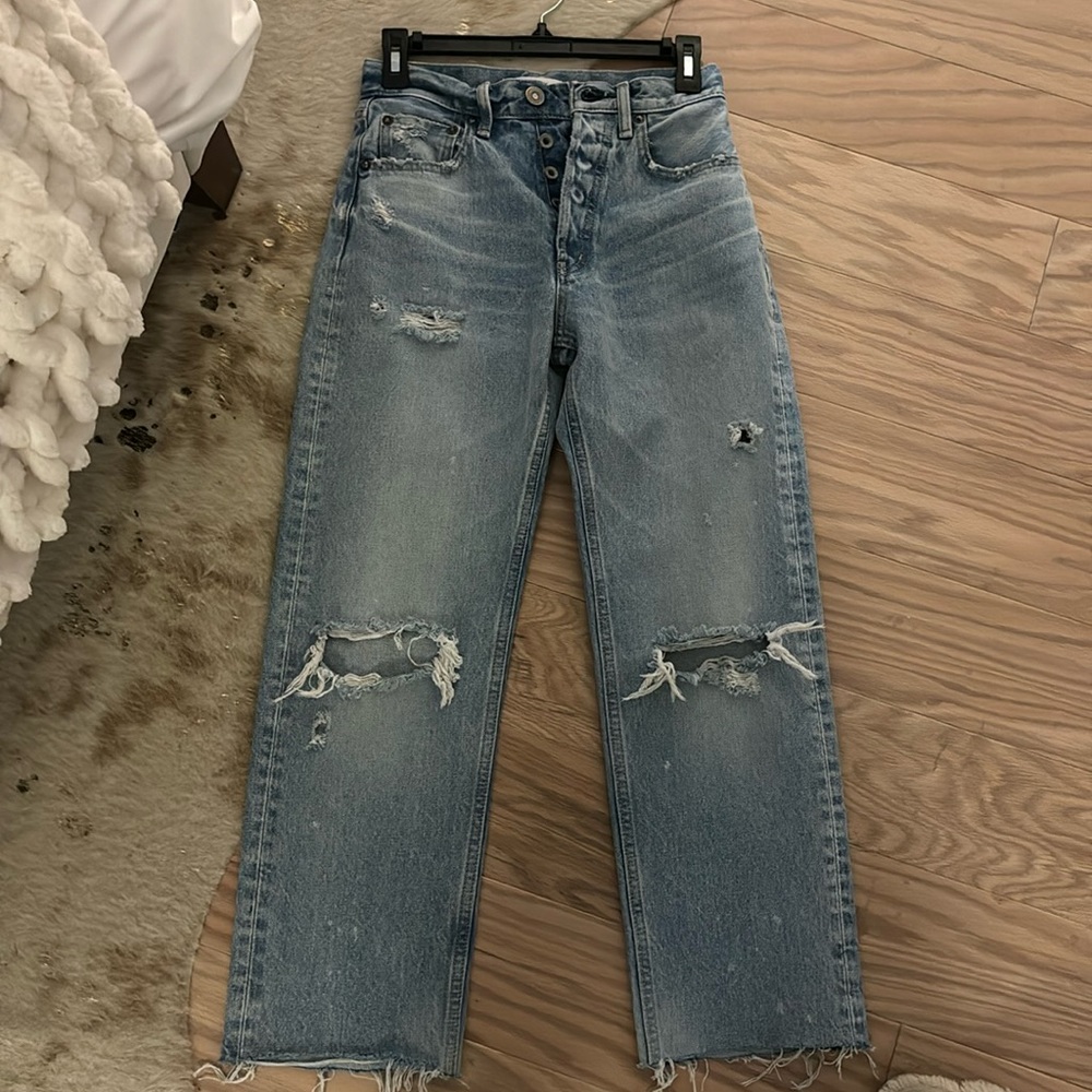 Moussy Vintage Wide Odessa Jean Size 24